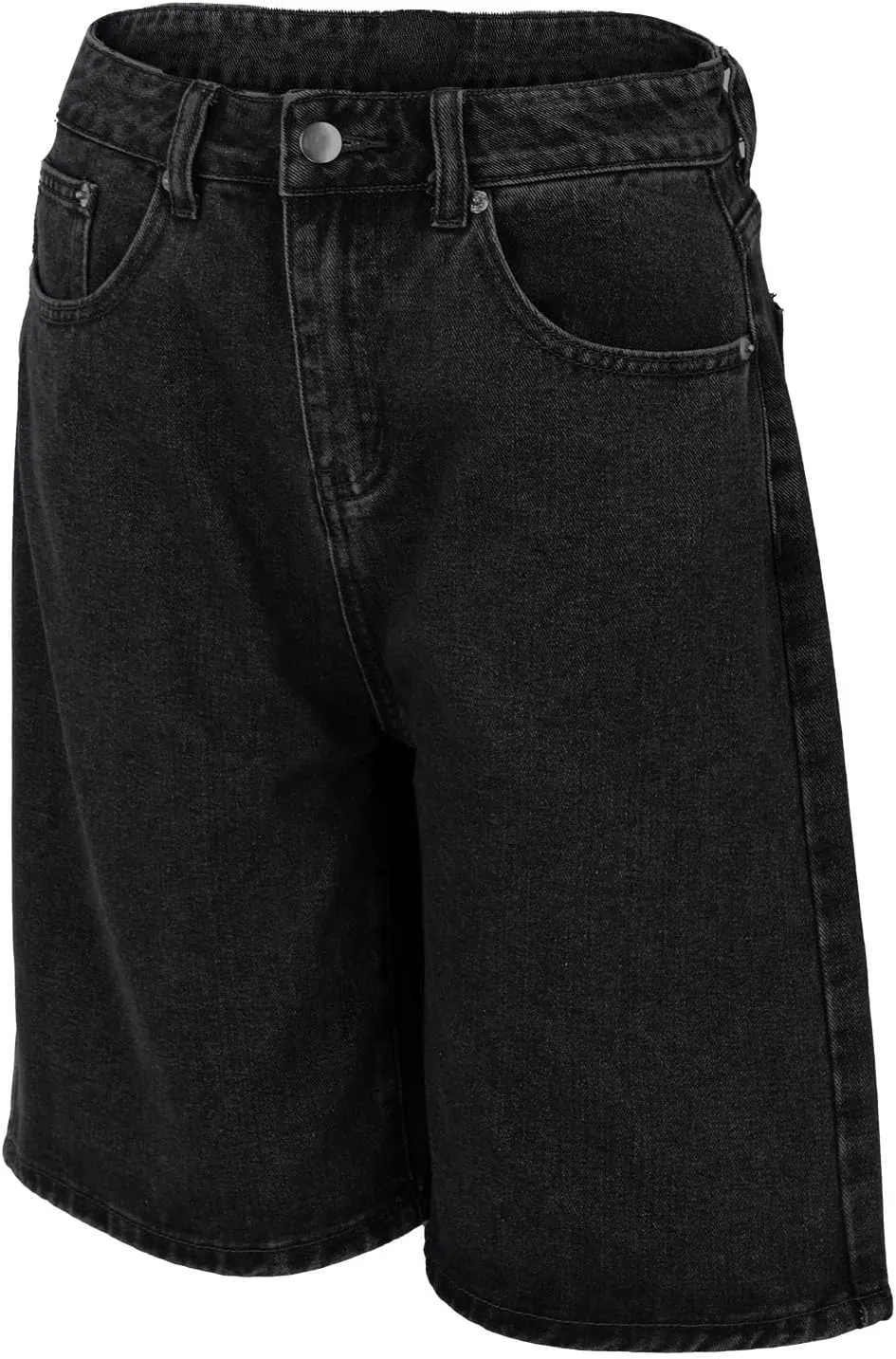 Women 2025 Summer Denim Shorts Trendy High Waisted Ripped Distressed Jean Shorts Stretchy Casual Fashion Jean Shorts