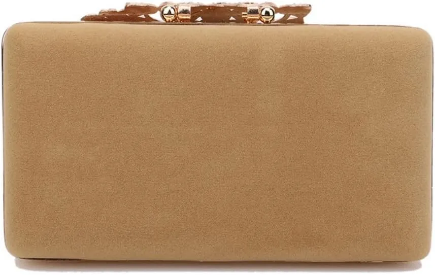 Women Day Clutch Diamonds Flap Shaped Velvet Fashion Evening Bags Shoulder Chain Holder Bridal Purse(E)