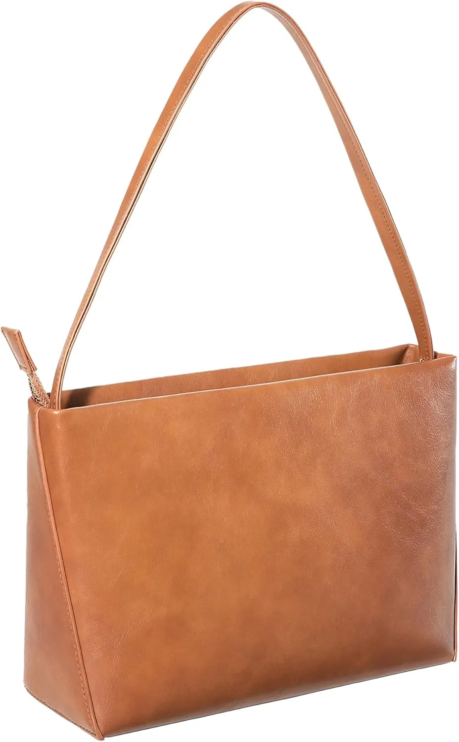 Women Handbags Faux Leather Shoulder Bag Small Vintage Classic Elegance Zipped Purse Clutch for All Occasions