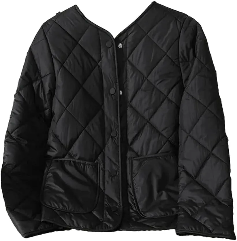 Women Jacket Winter Parkas Female Cotton-Padded Jackets Quilted Light Thin Down Cotton Short Coat Ladies Outwear