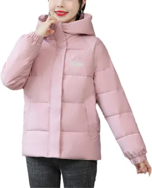 Women Short Jacket Winter Thick Hooded Cotton Padded Coats Female Puffer Parkas Women Clothes Outwear