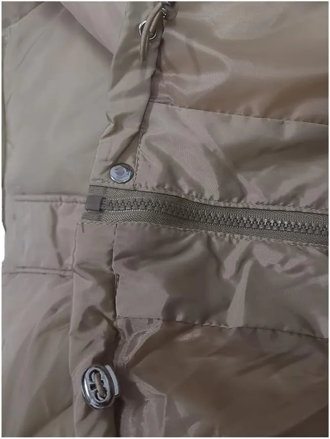 Women Warm Hooded Down Cotton Parkas, Casual Loose Outwear Korean Cotton-Padded Coat