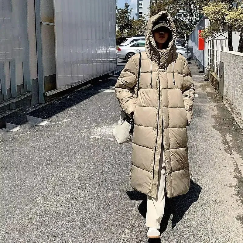 Women Winter Jacket 2024 New Mid-length Clothes Fashion Slim Thick Cotton Coat Elegant Parka Woman Padded Coat