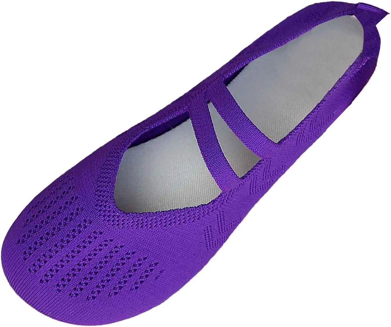 Women's Breathable Slip On Loafers Comfortable Casual Shoes for Daily Wear Spring Summer Fall Lightweight Flat