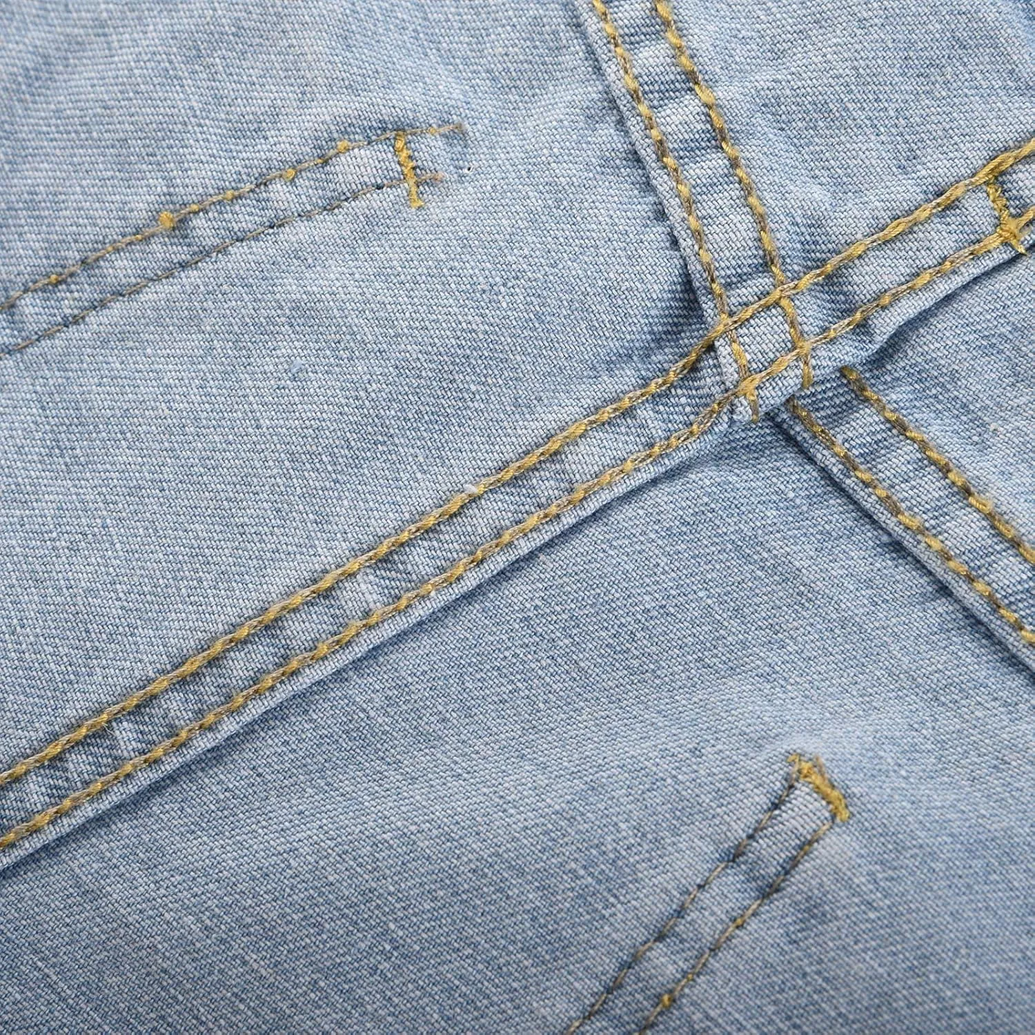 Women's Jean Shorts High Waisted Stretchy Casual Raw Hem Denim Shorts Ripped Jeans Y2K Summer Bottoms