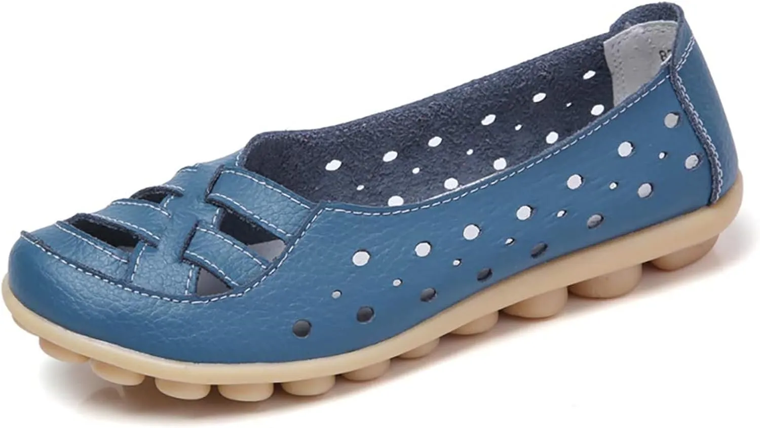 Women's Loafers & Slip-Ons Summer Comfortable Closed Toe Sandals Wide Width Flats Comfort Walking Shoes Dressy Casual Trending Sandals for Women 2025