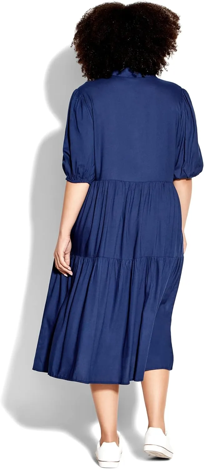 Women's Plus Size Dress Mjesty Midi Pl