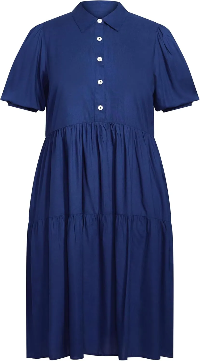 Women's Plus Size Dress Mjesty Midi Pl