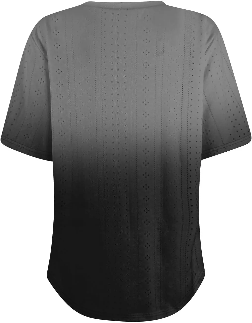Womens Shirts V Neck Short Sleeve Casual Summer Tops Loose Fit Basic Tees with Curved Hem Trendy 2025