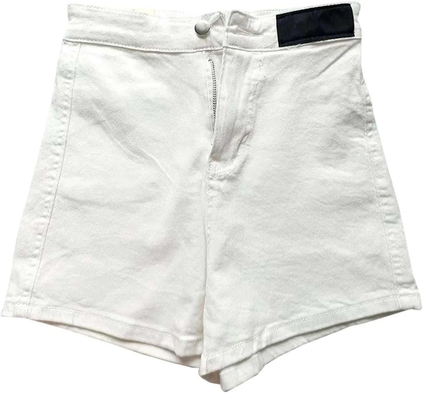 Women's Skinny Jean Shorts Summer High Waisted Stretchy Folded Hem Denim Shorts Lightweight Silm-Fit Sexy Hot Short