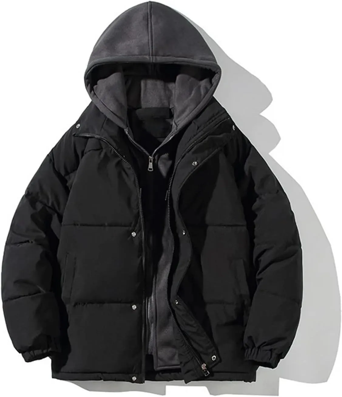 Women's Winter Oversize Jacket Down Cotton Padded Coat Female Loose Casual Overcoat Female Hooded Short Parkas
