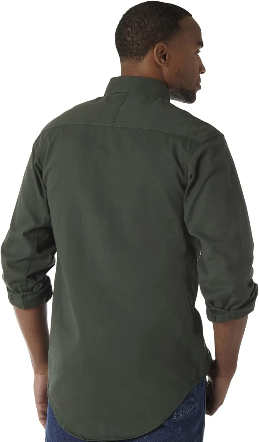 Wrangler Men's Riggs Workwear Logger Twill Long Sleeve Work Shirt