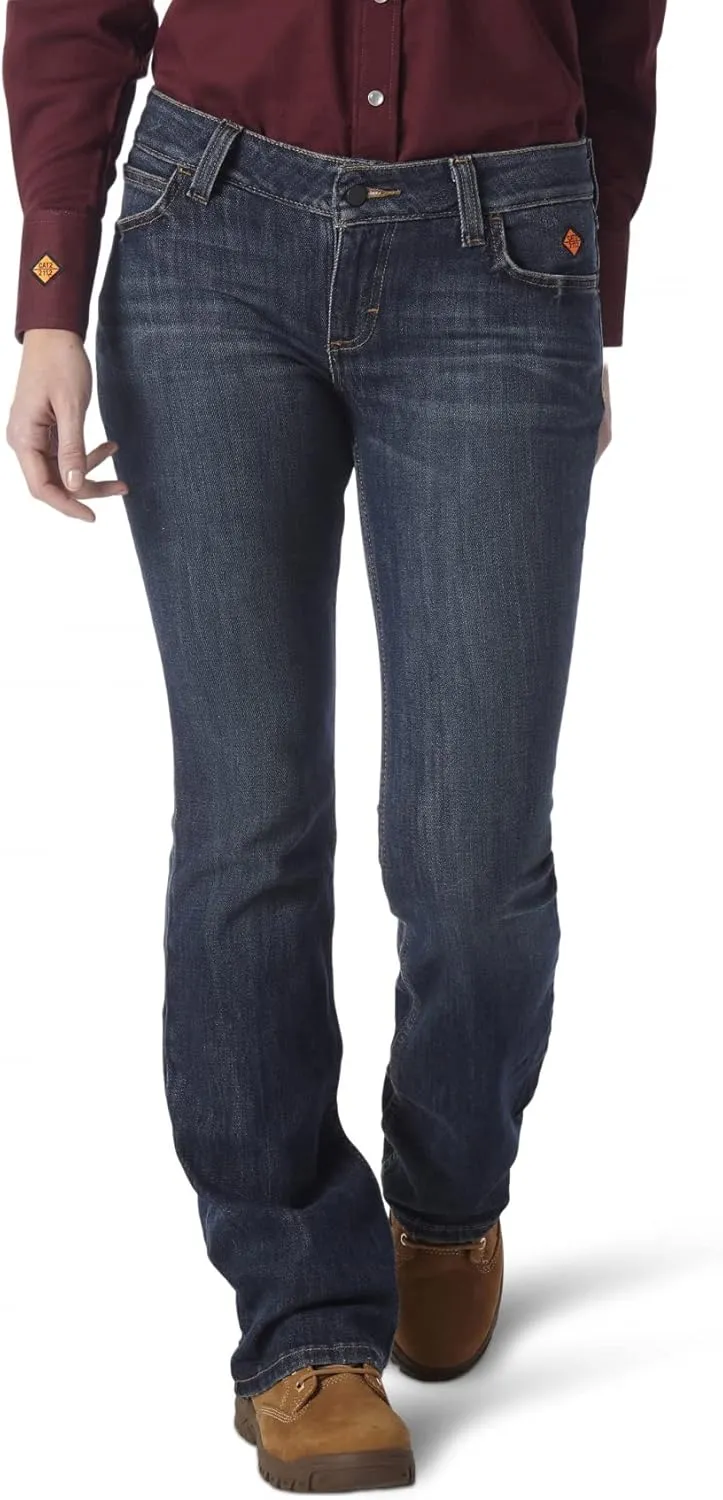 Wrangler Riggs Workwear Women's FR Retro Mae Boot Cut Jean