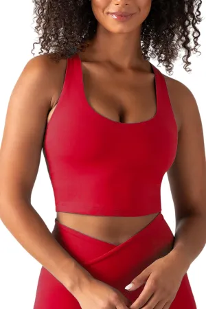 YITTY Active Women's UltraLuxe Built-in Bra Tank Top, Athleisure, 4-Way-Stretch