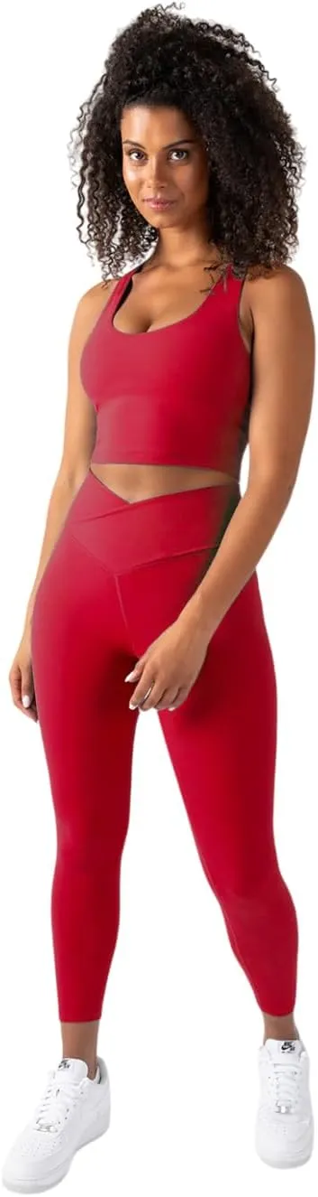 YITTY Active Women's UltraLuxe Built-in Bra Tank Top, Athleisure, 4-Way-Stretch