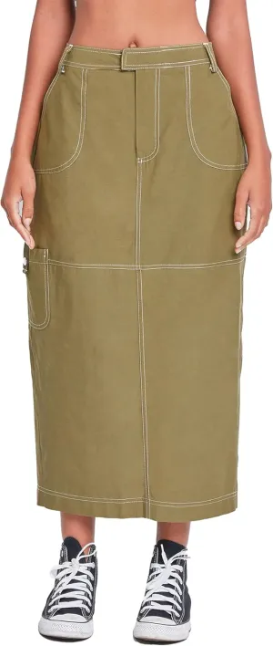 YMI Jeans Women's Cargo Maxi Skirt